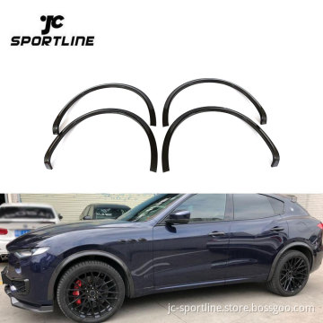 Carbon Fiber Car Wheel Fender Flares for Maserati Levante (2016-2018)
